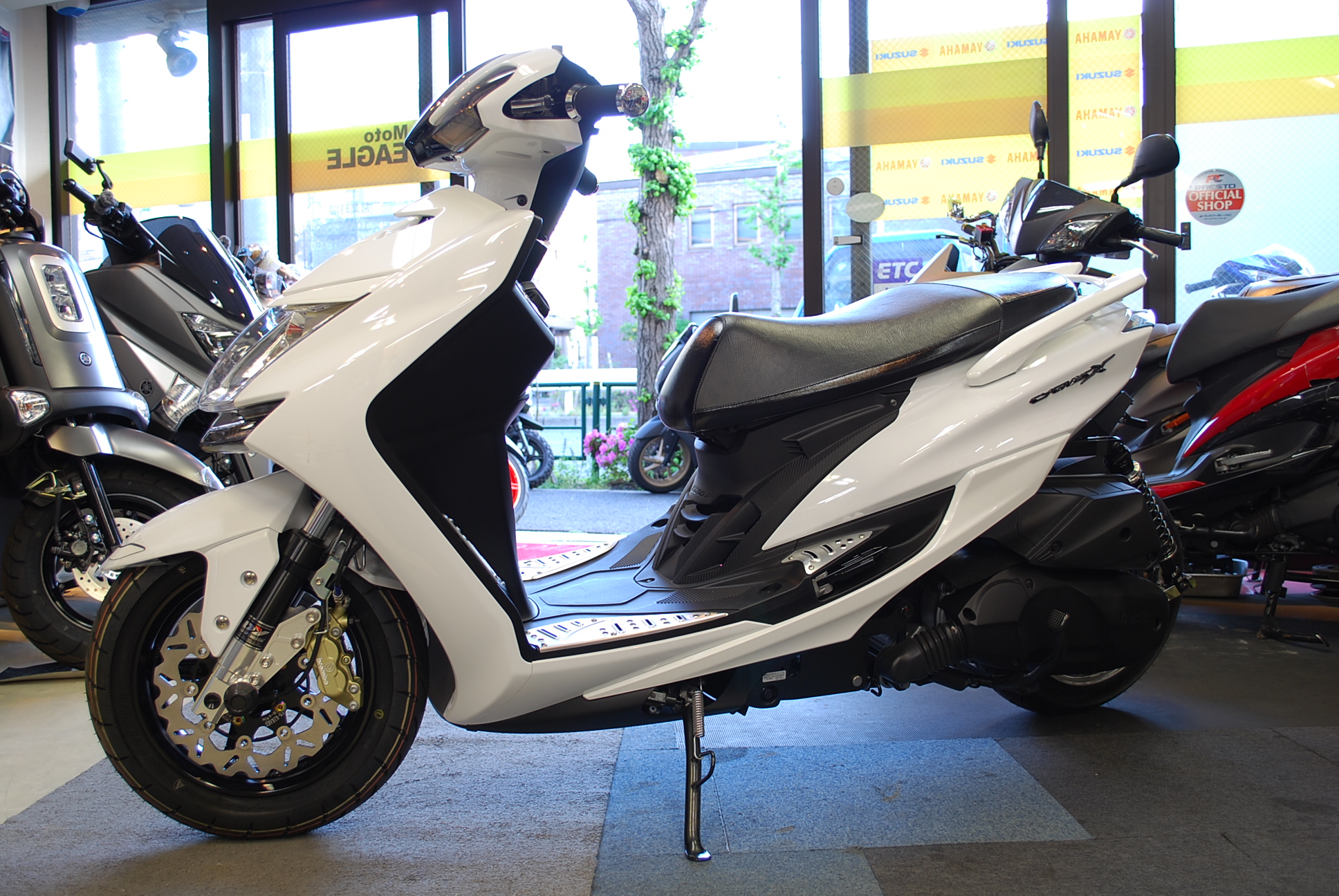 X-MAX ローダウン　シグナス改　ダンガン　ホイール 018